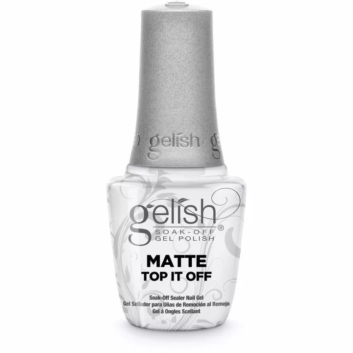 Gelish Matte Top It Off Soak-Off Sealer Gel