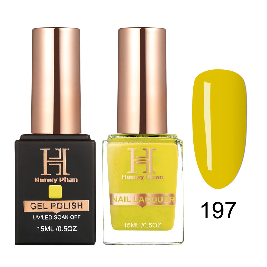 Honey's Phan Gel Polish & Nail Lacquer - HP197