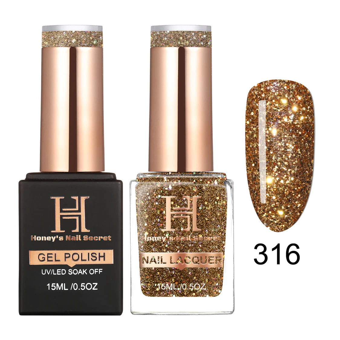 Honey's Phan Gel Polish & Nail Lacquer - HP316