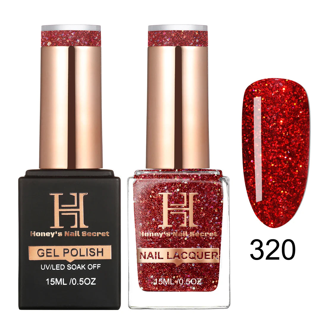 Honey's Phan Gel Polish & Nail Lacquer - HP320