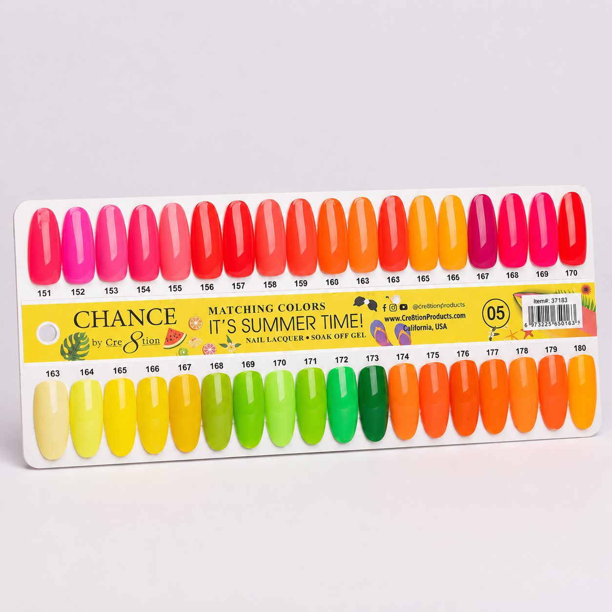 Chance Matching - 36 Colors #145 - #180 - It’s Summer Time
