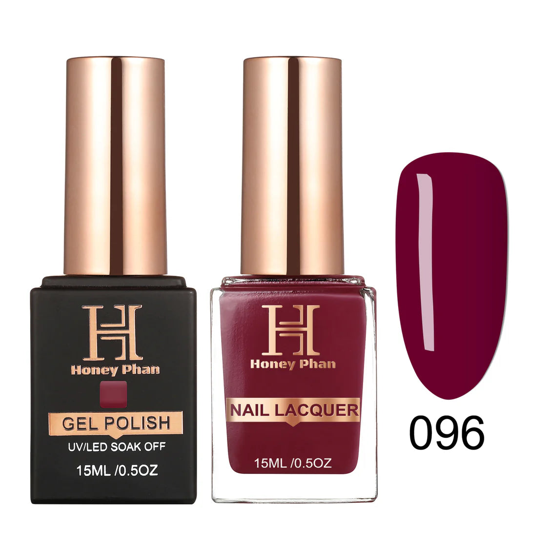 Honey's Phan Gel Polish & Nail Lacquer - HP096