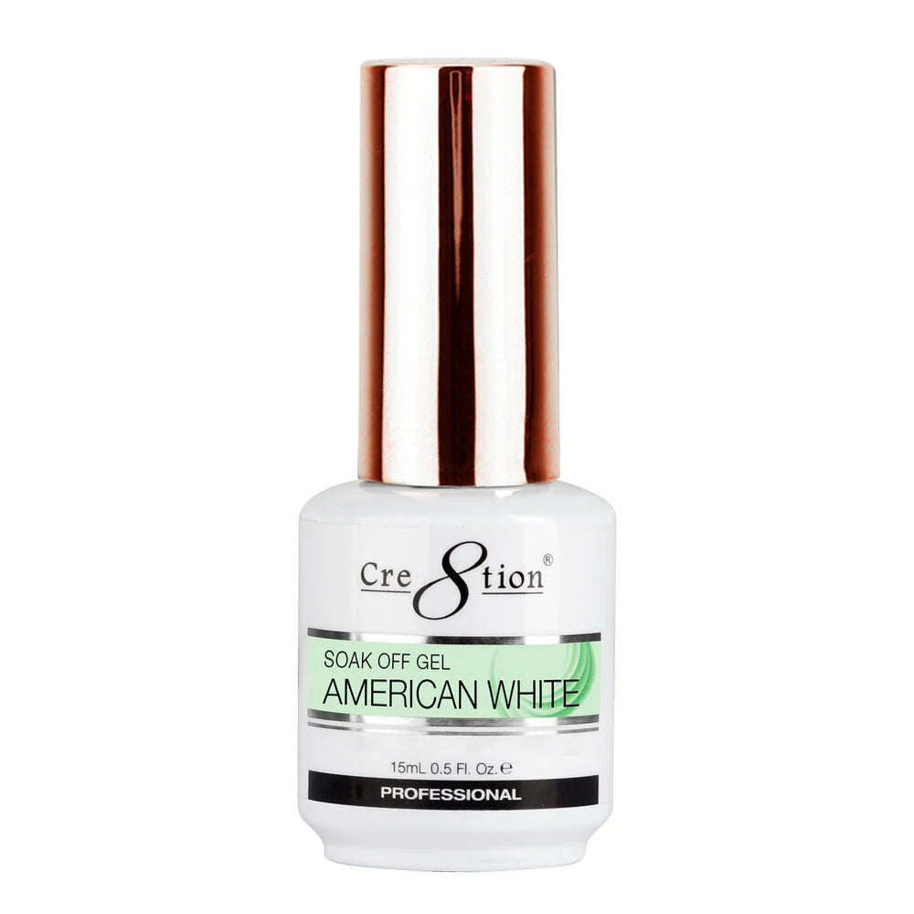 Cre8tion American White Gel, 0.5oz