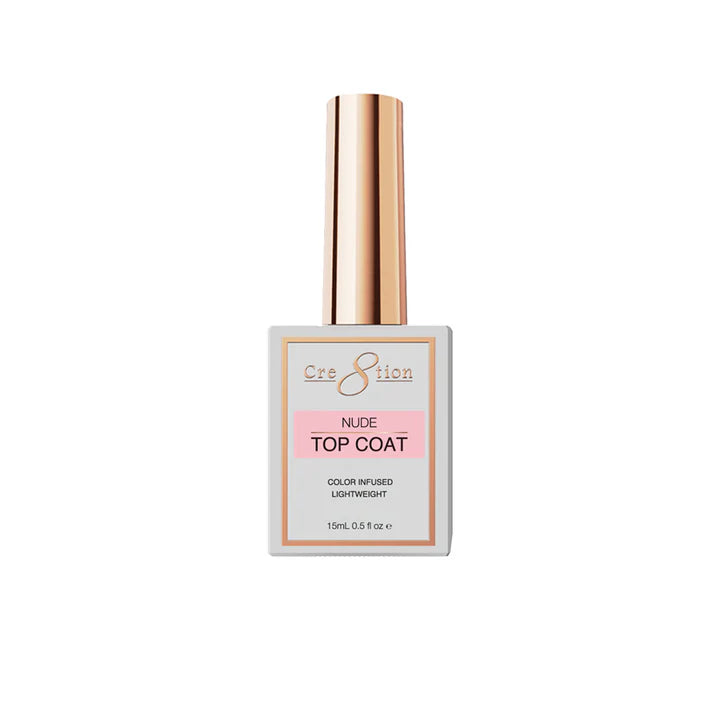 Cre8tion Nude Top Coat, 0.5oz