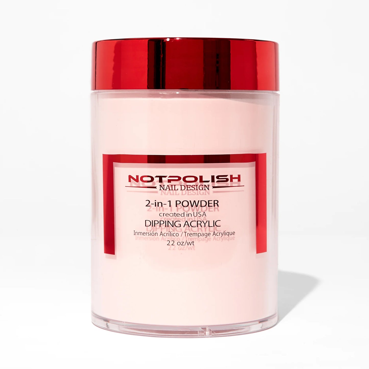 NotPolish Dipping Powder 22oz - Dark Pink