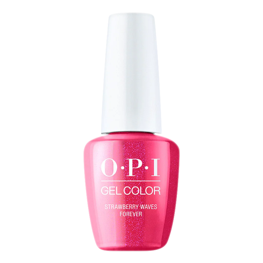 OPI Gelcolor, Malibu - Summer Collection 2021, N84, Strawberry Waves Forever, 0.5oz