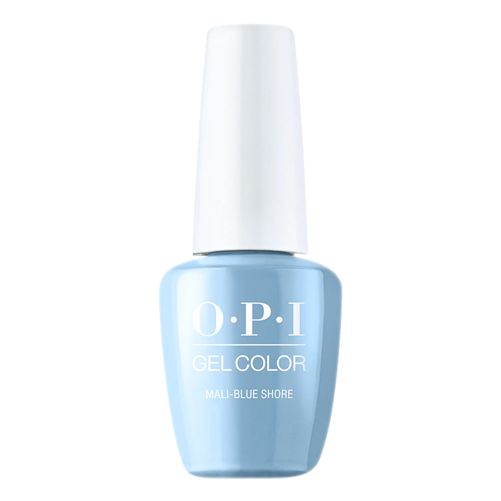 OPI Gelcolor, Malibu - Summer Collection 2021, N87, Mali-blue Shore, 0.5oz