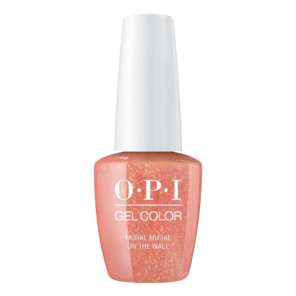 OPI GelColor, Mexico City - Spring 2020 Collection, M87, Mural Mural On The Wall (Available 3 IN 1), 0.5oz