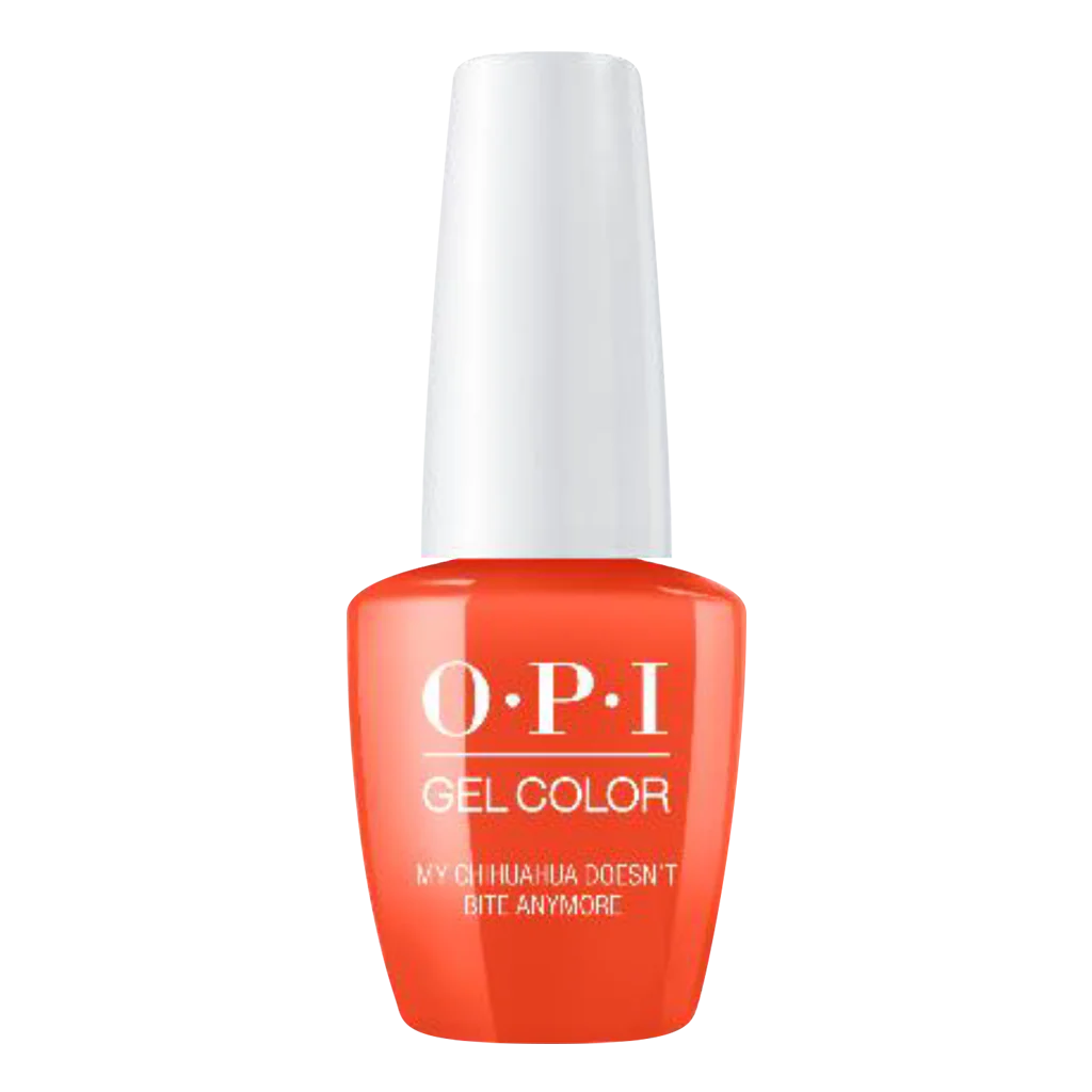OPI GelColor, Mexico City - Spring 2020 Collection, M89, My Chihuahua Doesn't Bite Anymore (Available 3 IN 1), 0.5oz