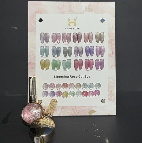Blooming Rose Cat Eye – 18 colors (103 - 120)