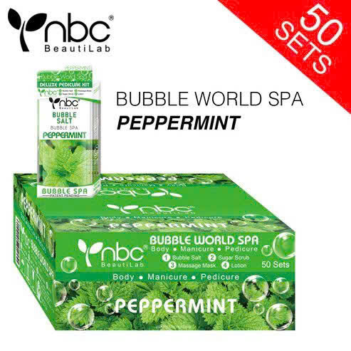 NBC Bubble World Spa 4 Steps – PepperMint