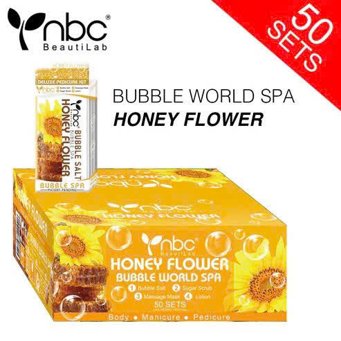 NBC Bubble World Spa 4 Steps – Honey Flower