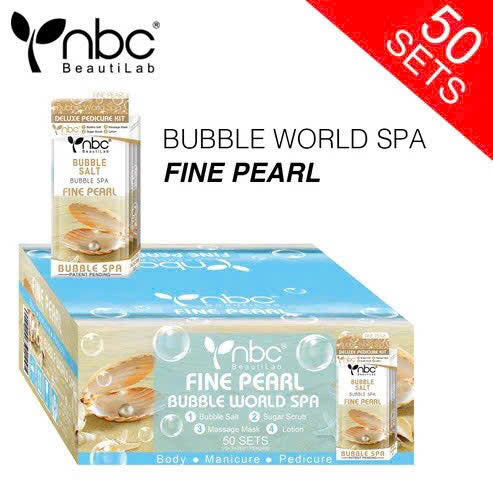 NBC Bubble World Spa 4 Steps – Fine Pearl