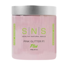 SNS Dipping Powder, 11, PINK GLITTER F1, 16oz