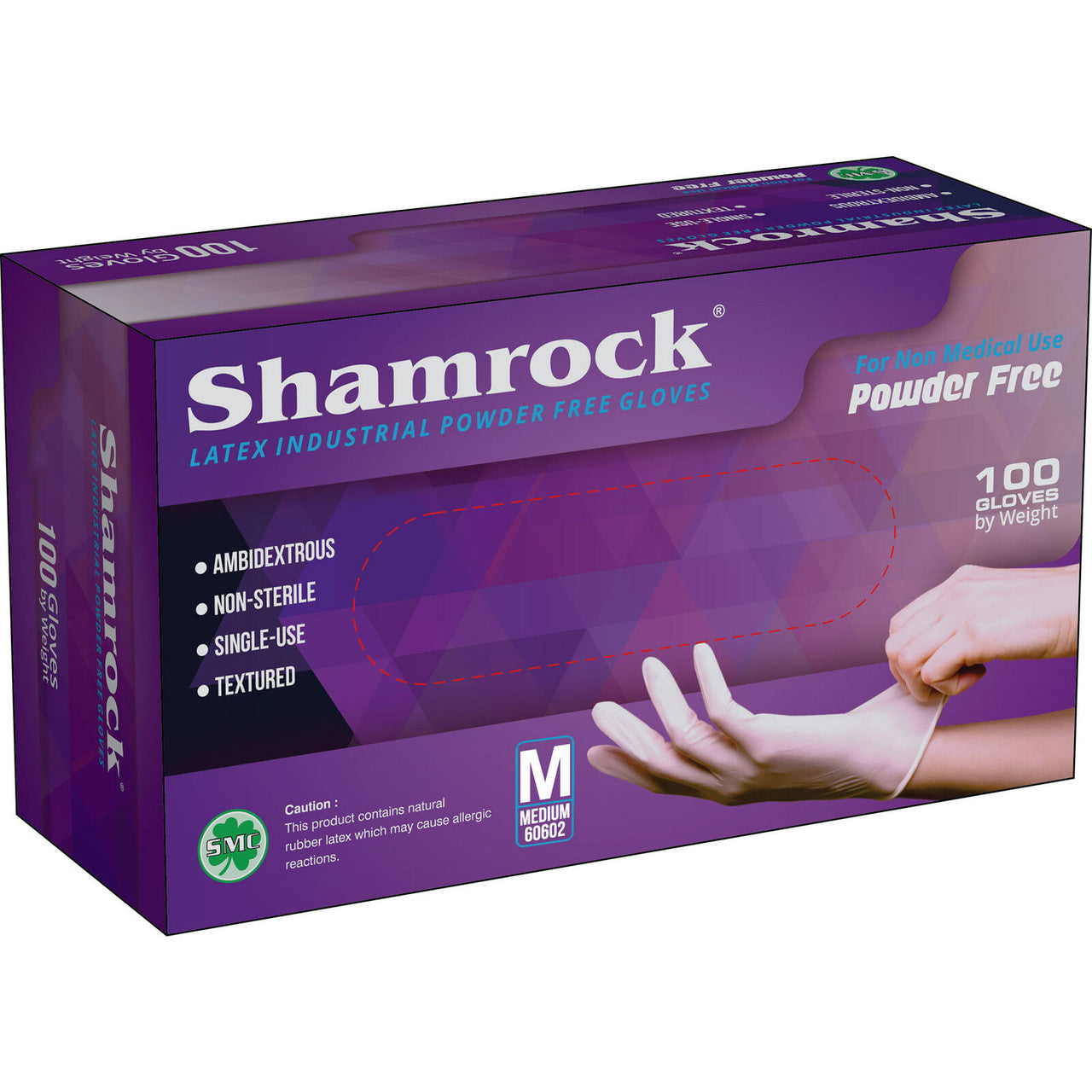 Gloves Shamrock ( Powder Free ) - Case of 10 Boxes