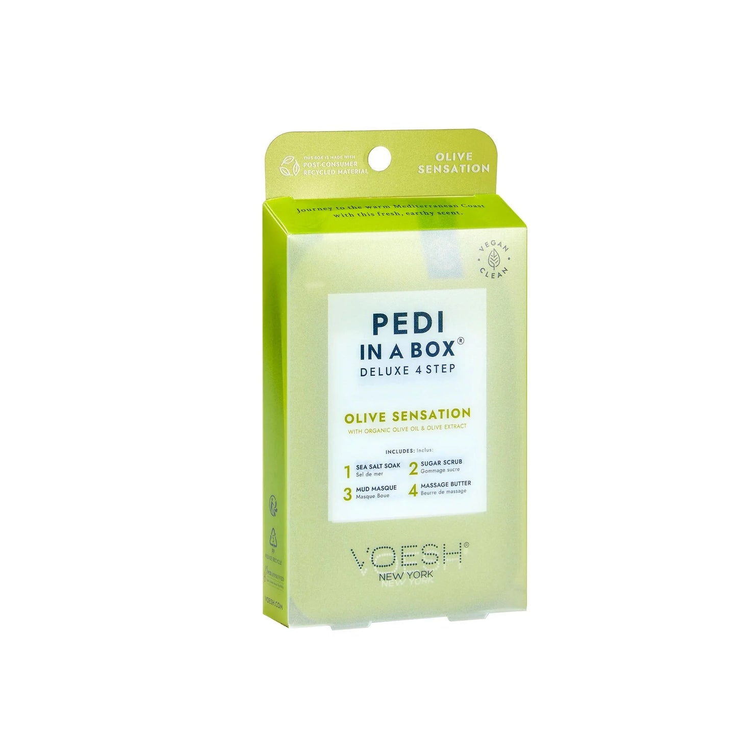 Voesh Pedi in Box 4-Step Olive Sensation Case 50Pcs