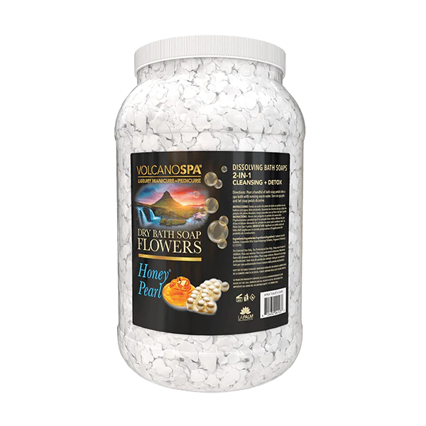 Soap Flowers Honey Pearl