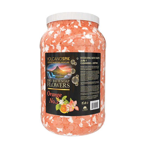 Soap Flowers Orange No. 5