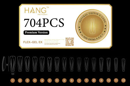 HANG TIP FLEX-GEL EX - SQUARE X-LONG