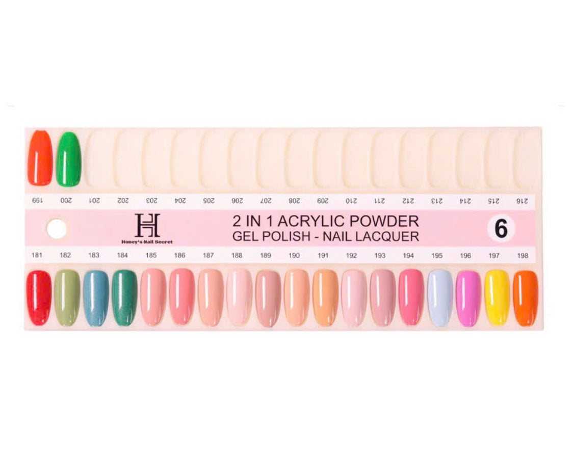 Honey's Phan Full Set 200 Colors 4in1