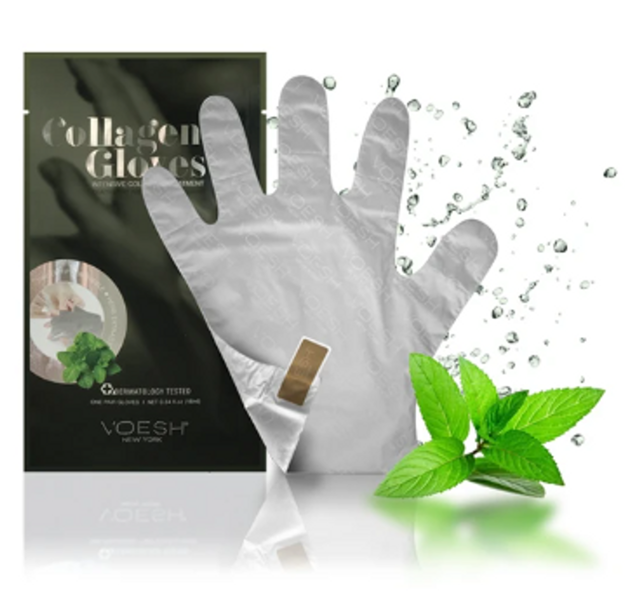 Voesh Collagen Gloves with Peppermint (VEGAN)