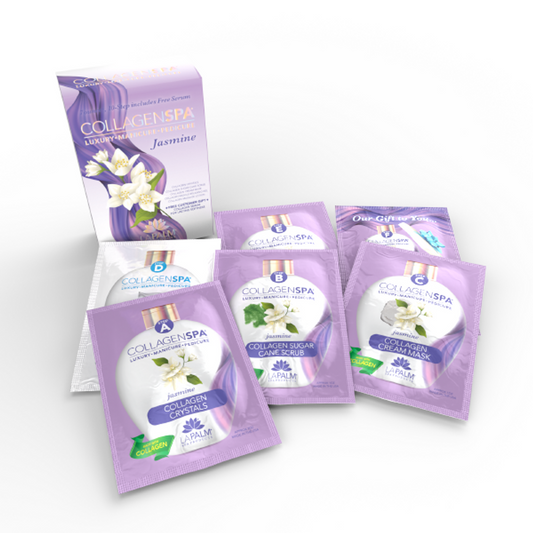 La Palm Collagen Spa 10 Step With Pedi Kit - Jasmine