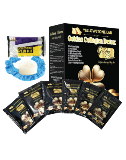 Yellow Stone Golden Collagen Detox 12 Step - Golden Colver