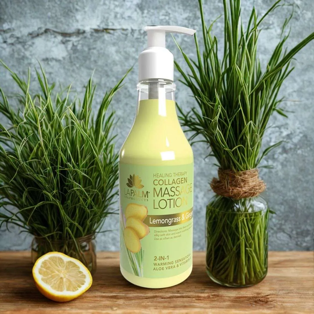 La Palm Lotion Lemongrass & Ginger 8oz