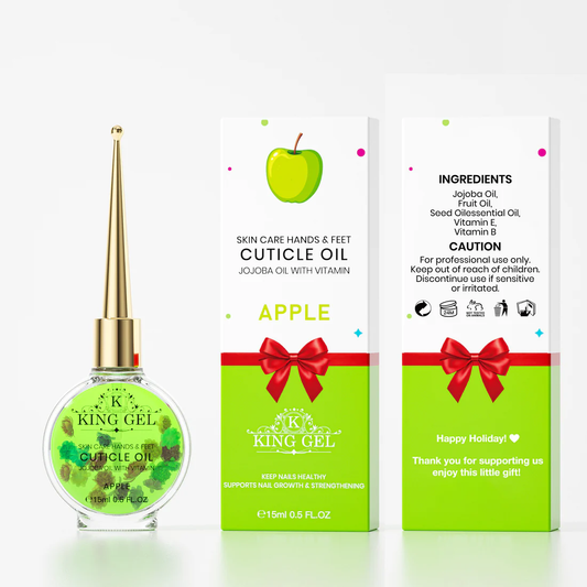 Kinggel Cuticle Oil Apple Gift + Gift Box Case 200Pcs