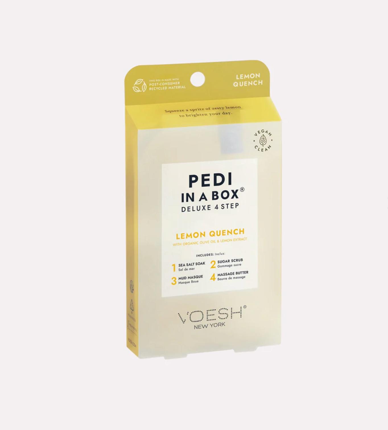 Voesh Pedi in Box 4-Step Lemon Quench Case 50Pcs