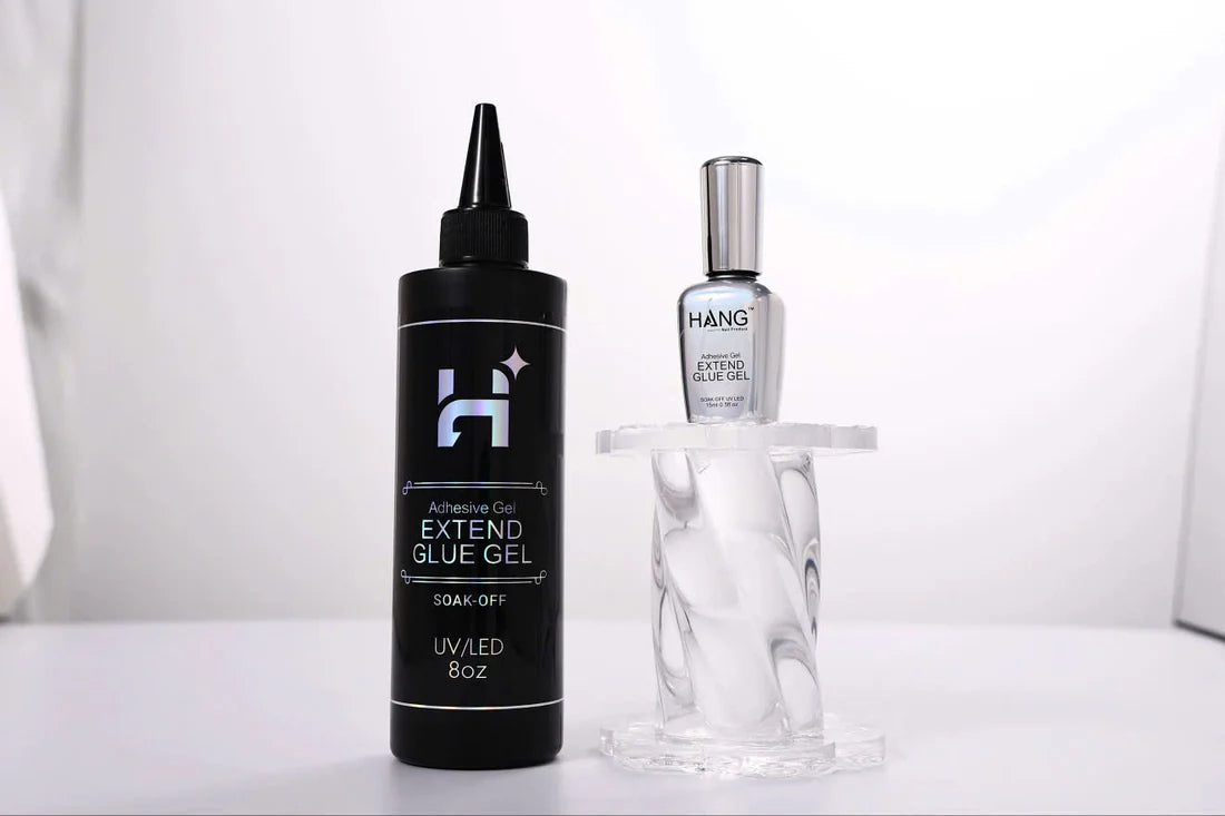 Extend Gel Combo 8 oz with 4 bottles 0.5oz