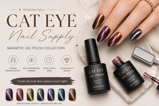 Elevate Your Nail Art Game with the Cat Eye Gel Collection from USA Nail Supply