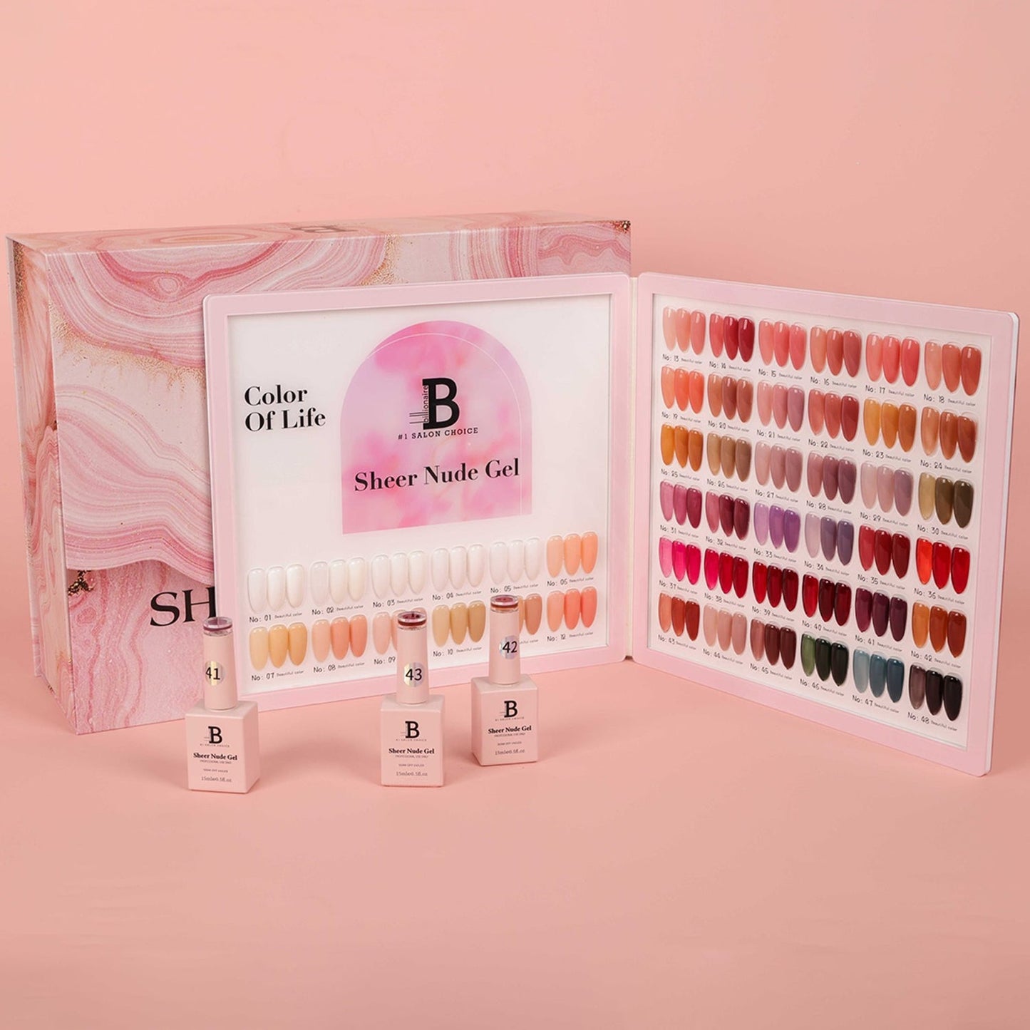 Billionaire Sheer Nude Gel Collection 48 Colors