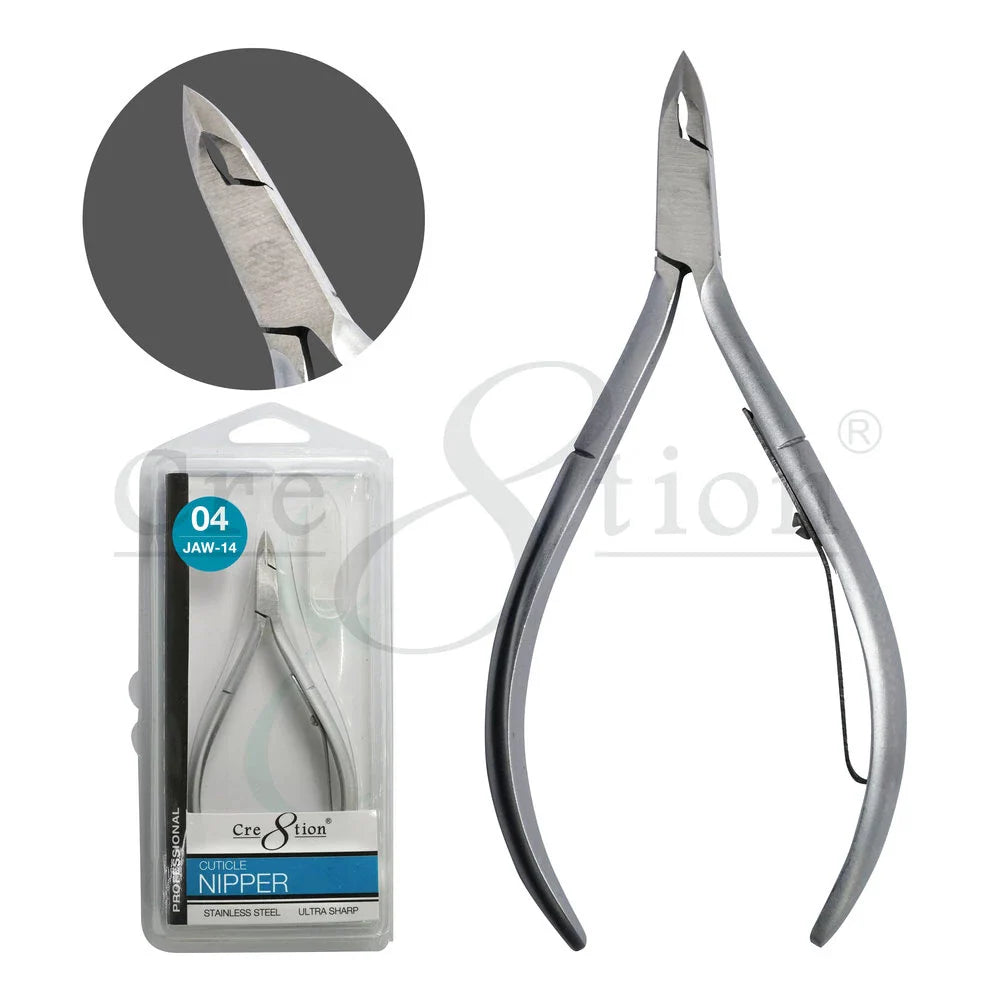 Cre8tion Stainless Steel Cuticle Nipper 04, Size 16