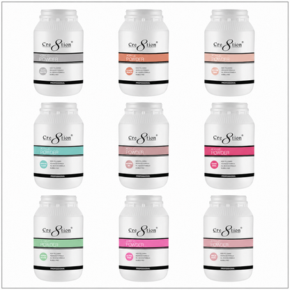 Cre8tion Acrylic Powder 5.5 lbs | Professional Nail Acrylic Powder for Salon