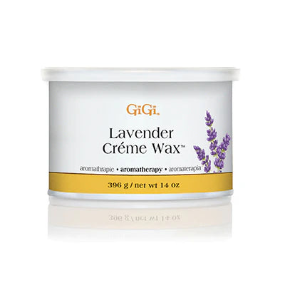 Gigi LAVENDER CREME WAX, 14oz (Pk: 24 pcs/case)