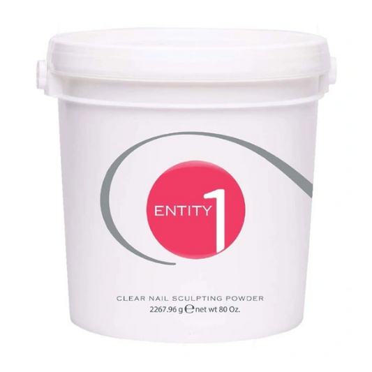 Entity Acrylic Powder Clear – 5lbs | Professional Nail Acrylic Powder