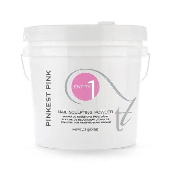 Entity Acrylic Powder Pinkest Pink – 5lbs | Professional Nail Acrylic Powder