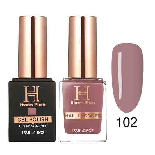 Honey's Phan Gel Polish & Nail Lacquer - HP102