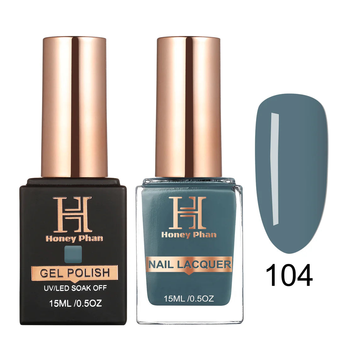 Honey's Phan Gel Polish & Nail Lacquer - HP104
