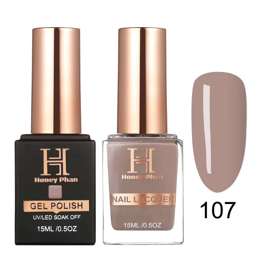 Honey's Phan Gel Polish & Nail Lacquer - HP107