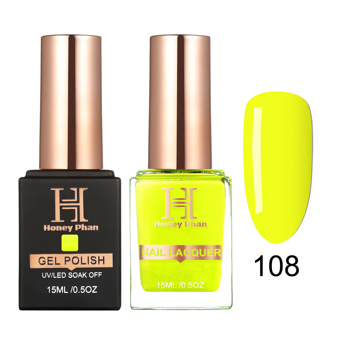Honey's Phan Gel Polish & Nail Lacquer - HP108