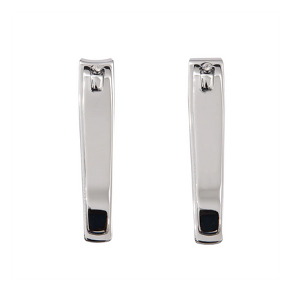 Cre8tion Carbon Steel Nail Clipper, Chrome, STRAIGHT 8.2cm, BOX (Pk: 12pcs/box)