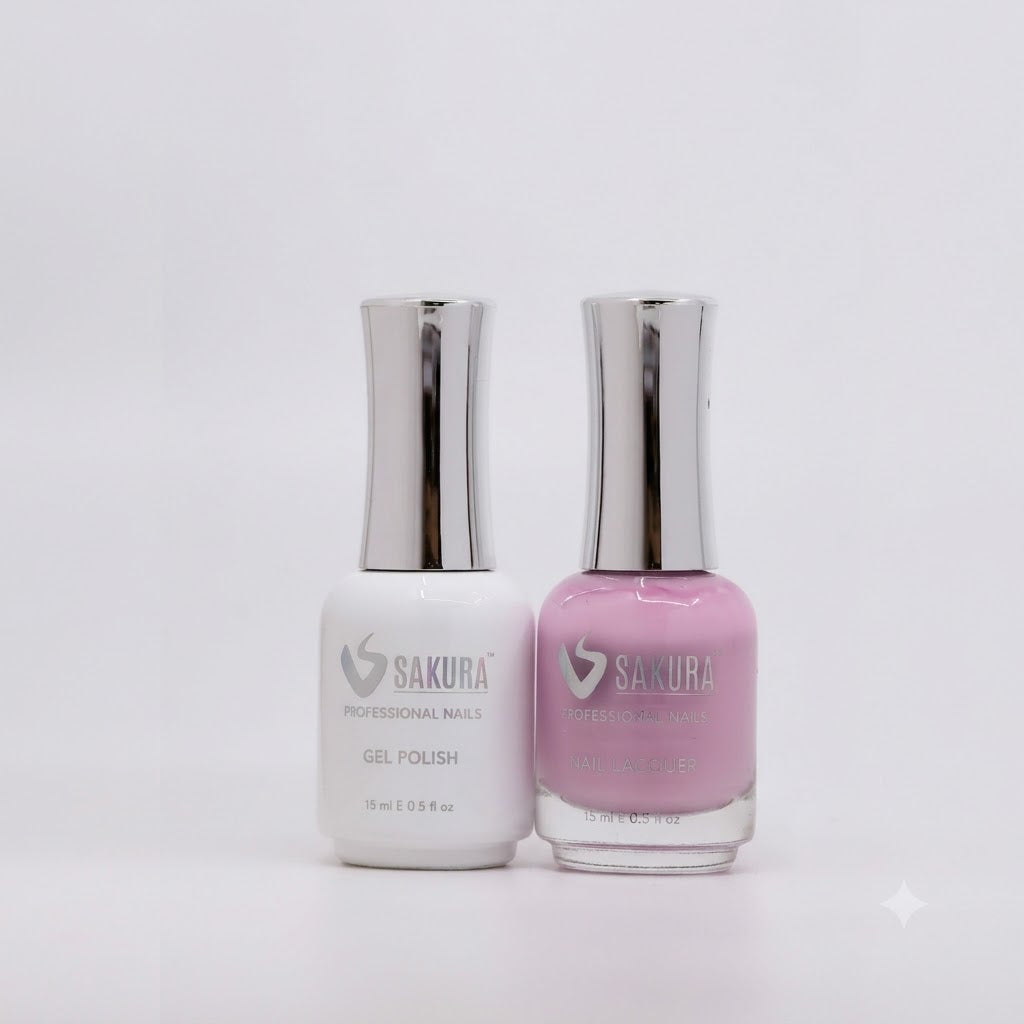 Sakura Gel Polish & Nail Lacquer 0.5oz - 010
