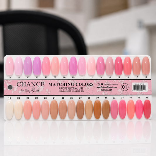 Chance Matching - 36 Colors #001-#036 - Nude/ Soft Shades