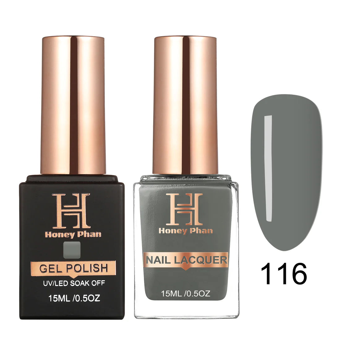 Honey's Phan Gel Polish & Nail Lacquer - HP116