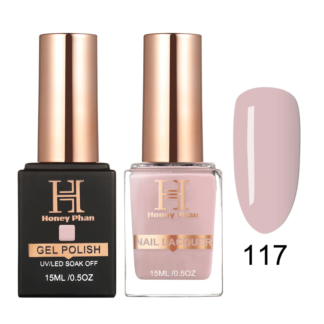 Honey's Phan Gel Polish & Nail Lacquer - HP117