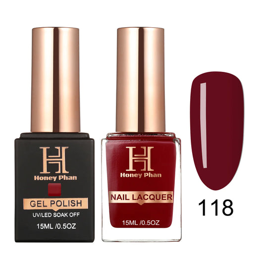 Honey's Phan Gel Polish & Nail Lacquer - HP118