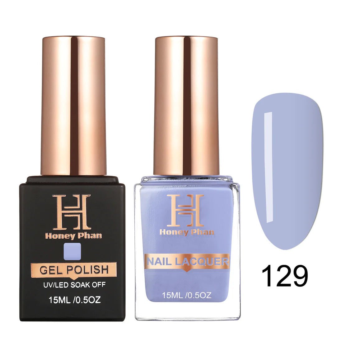 Honey's Phan Gel Polish & Nail Lacquer - HP129