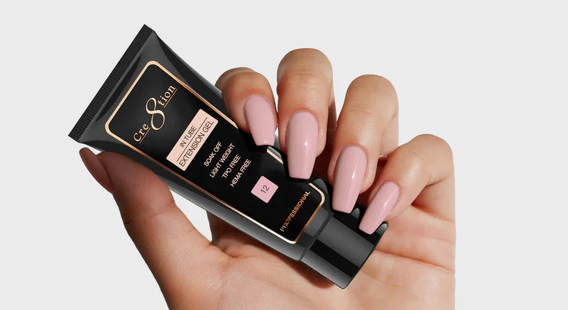 Cre8tion Poly Gel-Extension Gel In Tube 2oz - 12